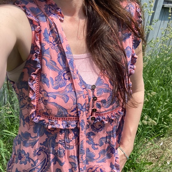 🦋 SPELL Etienne Blouse Small - Picture 6 of 8